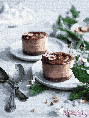 Картина по номерам Шоколадные пирожные (KHO5604) Идейка (Без коробки)