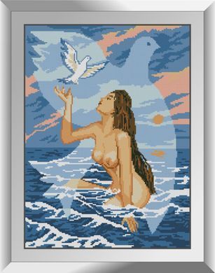 Картина из страз Купальщица Dream Art (DA-31309, Без подрамника) 37 x 50 см фото интернет-магазина Raskraski.com.ua