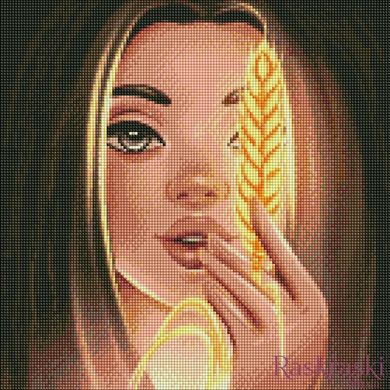 Алмазна вишивка Пшениця ©krizhanskaya Ідейка (AMO7376)