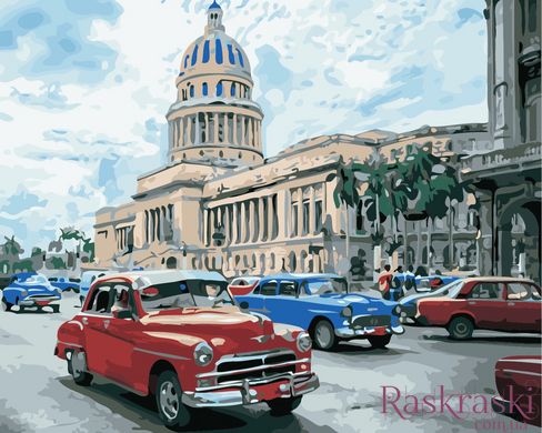 Картина по номерам Яркая Куба (AS0859) ArtStory фото интернет-магазина Raskraski.com.ua