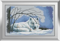 Алмазна техніка Вовк в снігу Dream Art (DA-31154) фото інтернет-магазину Raskraski.com.ua