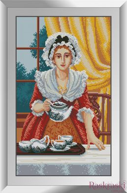 Алмазная вышивка Утренний чай Dream Art (DA-31104, Без подрамника) фото интернет-магазина Raskraski.com.ua