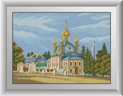 Картина стразами Храм (квадратні камені, повна зашивання) Dream Art (DA-30514) 37 х 50 см фото інтернет-магазину Raskraski.com.ua