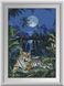 Алмазна вишивка Місячний тигр Dream Art (DA-30319) — фото комплектації набору