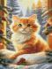 Набор алмазной вышивки Муркотик наблюдает Никитошка (EJ1637, На подрамнике) 30 х 40 см &mdash; фото комплектации набора