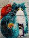 Картина за номерами на дереві Кольорові коти (RA-GXT3805) Rainbow Art — фото комплектації набору