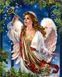 Набор алмазная вышивка Ангел Рождества ТМ Алмазная мозаика (DM-386, Без подрамника) — фото комплектации набора