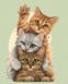 Картина за номерами Веселі кошенята (BRM41958) — фото комплектації набору