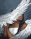 Картина по номерам Ангел с дрэдами (NIK-T00055) — фото комплектации набора
