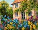 Рисование по номерам Дом в цветах (BRM43170) — фото комплектации набора