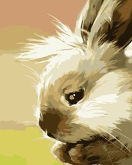 Картина раскраска Маленький зайчонок (SR-DY157) Strateg (Без коробки)