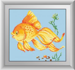 Набор алмазная мозаика Золотая рыбка (квадратные камни, полная зашивка) Dream Art (DA-30520, Без подрамника) фото интернет-магазина Raskraski.com.ua
