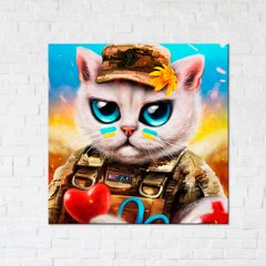 Постер Котик врач ©Марианна Пащук (CN53118M) BrushMe