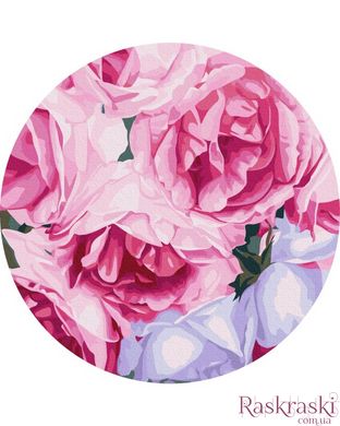 Картина за номерами Рожеві троянди © Anna Steshenko (RC00075M) (Без коробки)