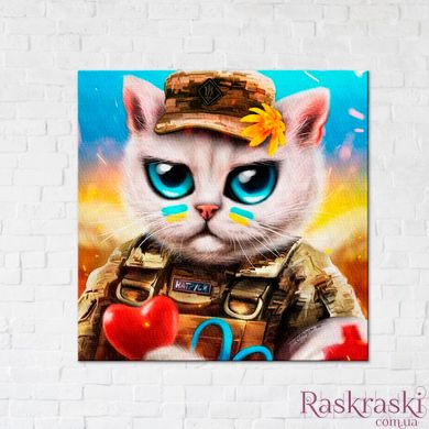 Постер Котик лікар ©Маріанна Пащук (CN53118M) BrushMe
