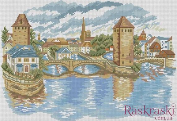 Картина мозаїка Страсбург (37 х 56 см) Dream Art (DA-31712) фото інтернет-магазину Raskraski.com.ua