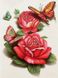 Алмазна мозаїка Метелики на трояндах ТМ Алмазная мозаика (DM-327) — фото комплектації набору