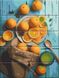 Розмальовка по номерах на дереві Апельсини (ASW119) ArtStory — фото комплектації набору