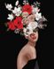 Картина за номерами Думки в квітах (PGX36693) Brushme Premium — фото комплектації набору