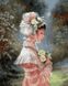 Картина по номерам Девушка в чепце с лентами (VP673) Babylon — фото комплектации набора