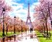 Картина по номерам Апрель в Париже (VPS1198) Babylon — фото комплектации набора