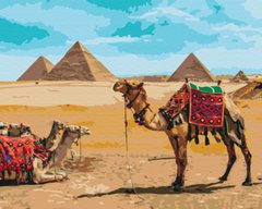 Картина за номерами Єгипетський колорит (BS52718) (Без коробки)