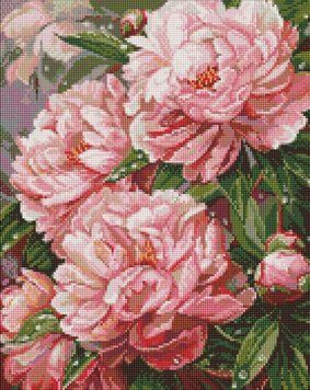 Картина мозаика Розовое вдохновение &copy;art_selena_ua Идейка (AMO20271, На подрамнике) 40 х 50 см фото интернет-магазина Raskraski.com.ua