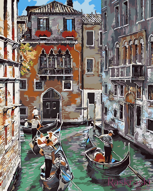 Картина за номерами Канали Венеції (AS0037) ArtStory фото інтернет-магазину Raskraski.com.ua