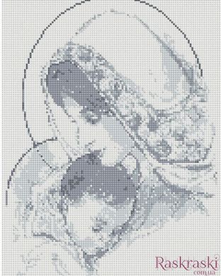 Алмазна вишивка Мадонна з немовлям Алмазна мозаіка (OSG043) фото інтернет-магазину Raskraski.com.ua