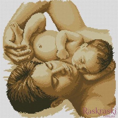 Картина мозаїка Батькова радість (39 х 39 см) Dream Art (DA-31572) фото інтернет-магазину Raskraski.com.ua