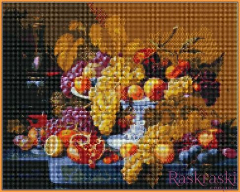 Картина из страз Роскошный виноград Babylon (ST598, На подрамнике) фото интернет-магазина Raskraski.com.ua
