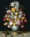 Картина по номерам Цветочная симфония © Ambrosius Bosschaert de Oude (KH3210) Идейка — фото комплектации набора