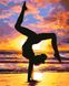 Картина по номерам Йога на закате (KH4749) Идейка — фото комплектации набора