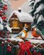 Картина за номерами Снігова казка ©art_selena_ua (KH6534) Ідейка — фото комплектації набору