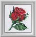 Алмазна мозаїка Червона трояндочка (без коробки) Dream Art (DA-30432M) — фото комплектації набору