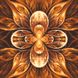 Алмазная живопись Мандала - Цветок Жизни ТМ Алмазная мозаика (DMF-326, На подрамнике) — фото комплектации набора