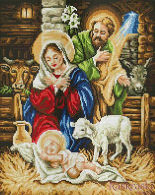 Картина з страз Різдво Ісуса ColorArt (CLR-PSP103) фото інтернет-магазину Raskraski.com.ua