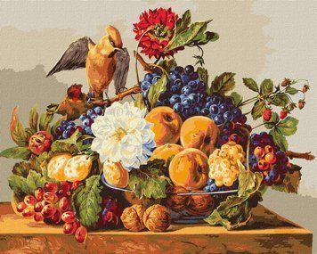 Картина за номерами Обід омелюха &copy;Franz Xaver (KH4396) Ідейка 40 х 50 см фото інтернет-магазину Raskraski.com.ua