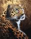 Картина по номерам Грациозный хищник © Светлана Теренчук (KH4498) Идейка — фото комплектации набора