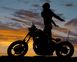 Картина по номерам Мотоциклистка (MR-Q2218) Mariposa — фото комплектации набора