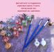 Картина за номерами Дівчина з квітучими думками (PGX36769) Brushme Premium — фото комплектації набору