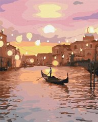 Картина по номерам Сказочная вечерняя Венеция (BS32456) (Без коробки)
