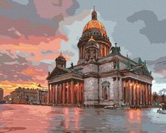 Раскраски по номерам Петербургский собор (BK-GX7966) (Без коробки)