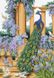 Алмазная мозаика Павлин в саду ТМ Алмазная мозаика (DMF-295, На подрамнике) — фото комплектации набора