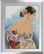Картина алмазна вишивка Кольоровий шарф Dream Art (DA-31463) — фото комплектації набору