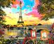 Раскраска по цифрам Закат в Париже. Доминик Дэвисон (VP1281) Babylon — фото комплектации набора