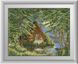 Алмазна вишивка Лісовий будиночок Dream Art (DA-31063) — фото комплектації набору