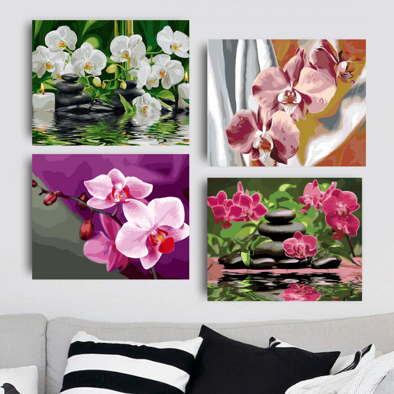 картини за номерами орхідеї