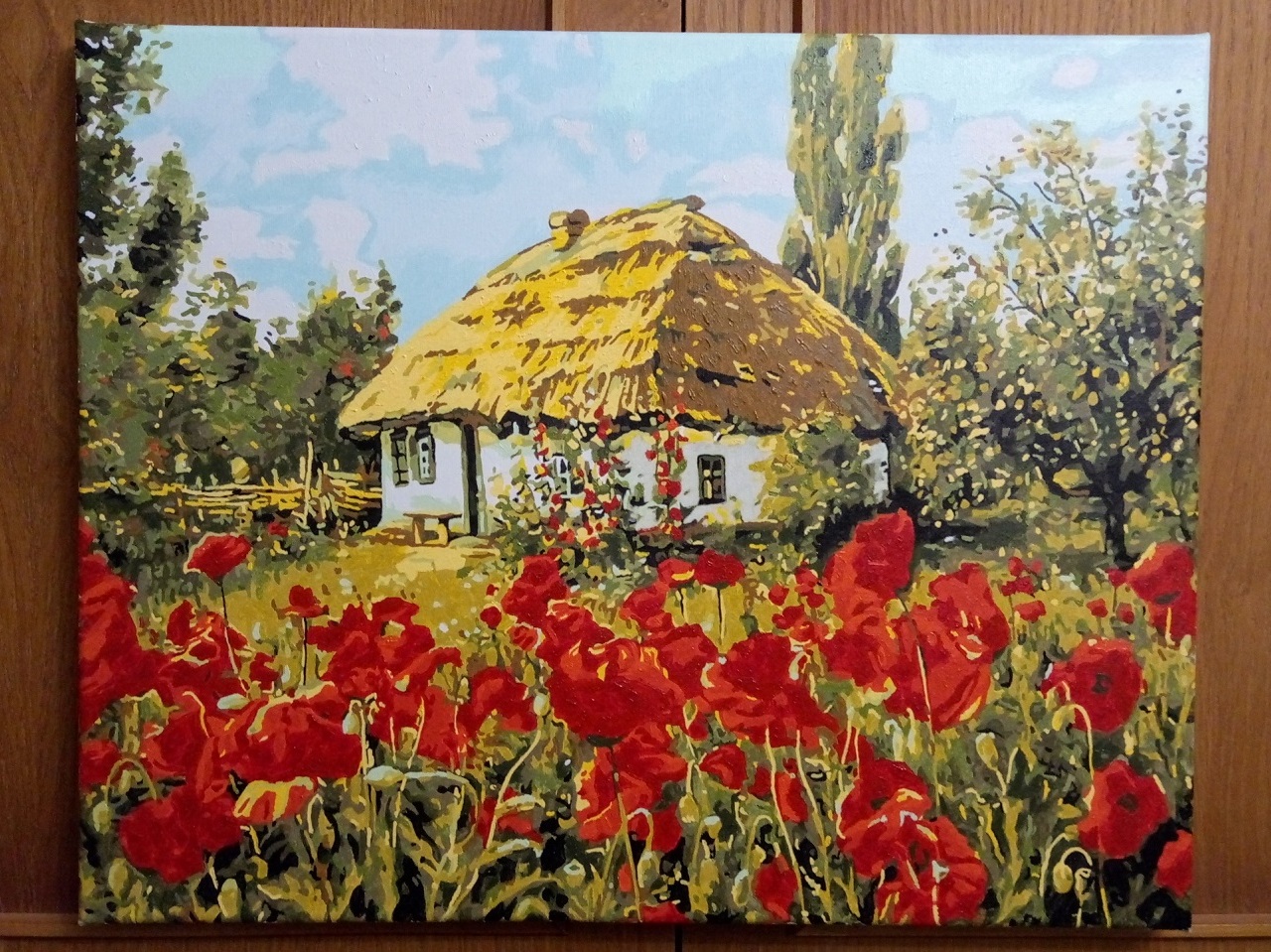 Картина по номерам український пейзаж
