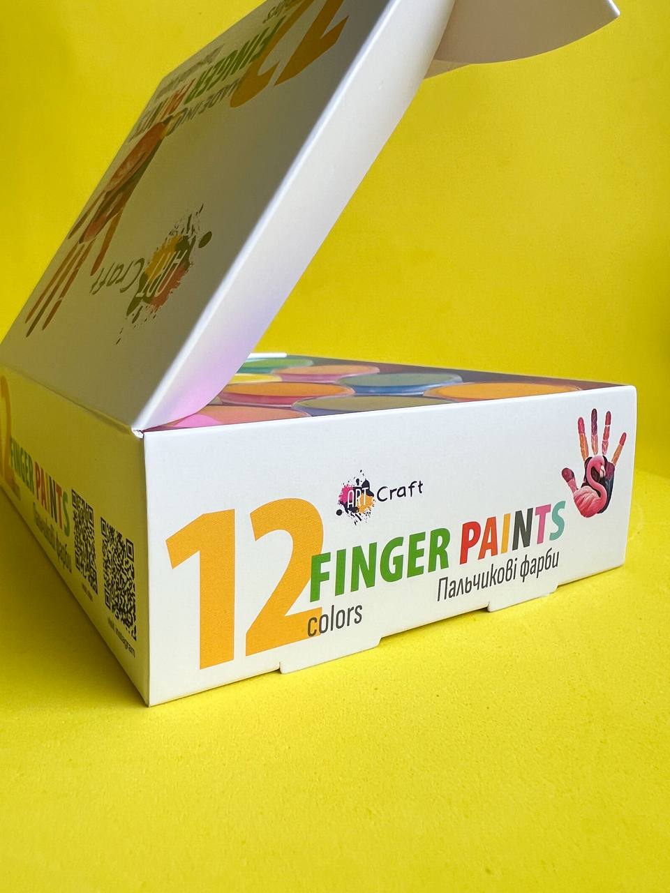 дитячі фарби для малювання пальчиками